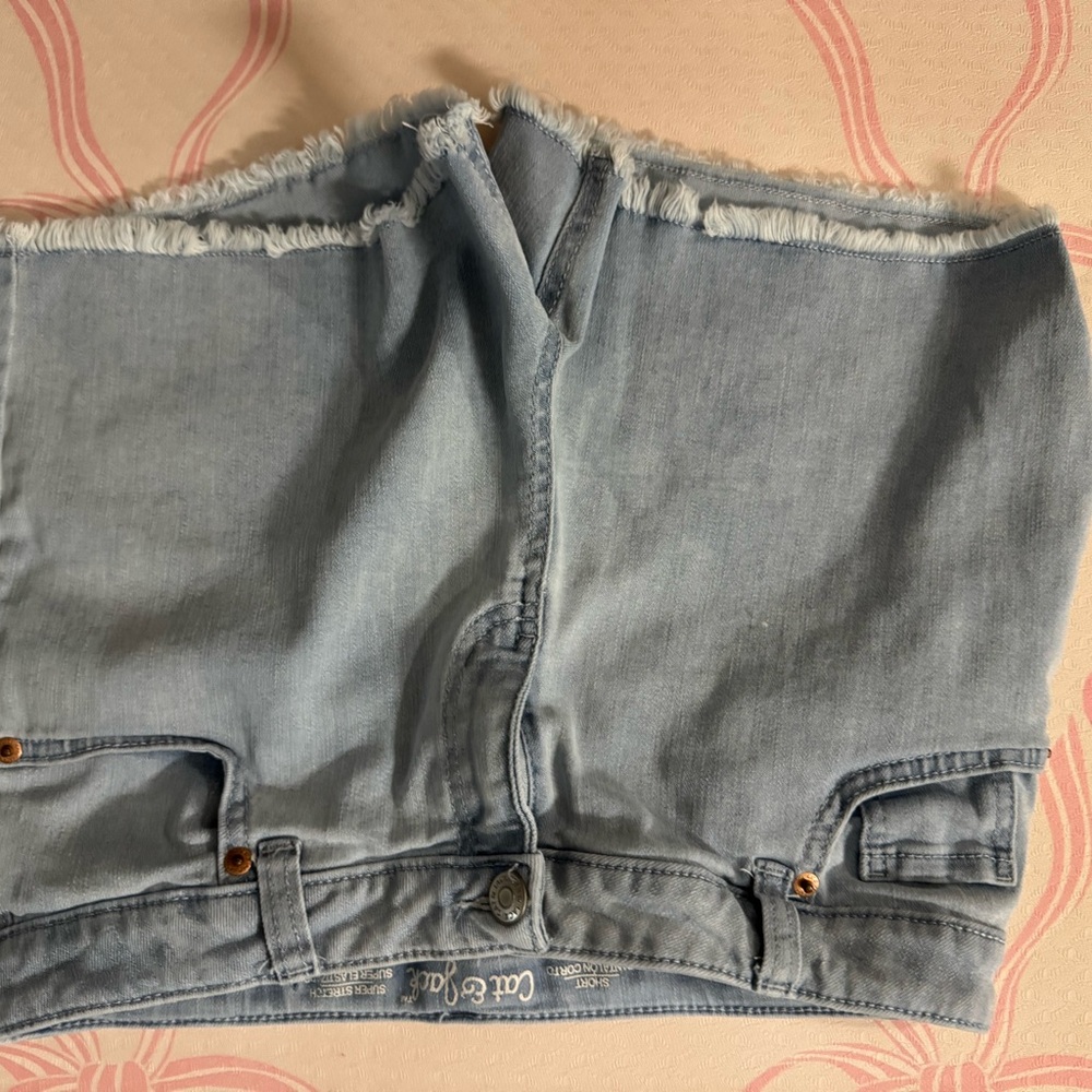 Cat & Jack Light Blue Denim Shorts